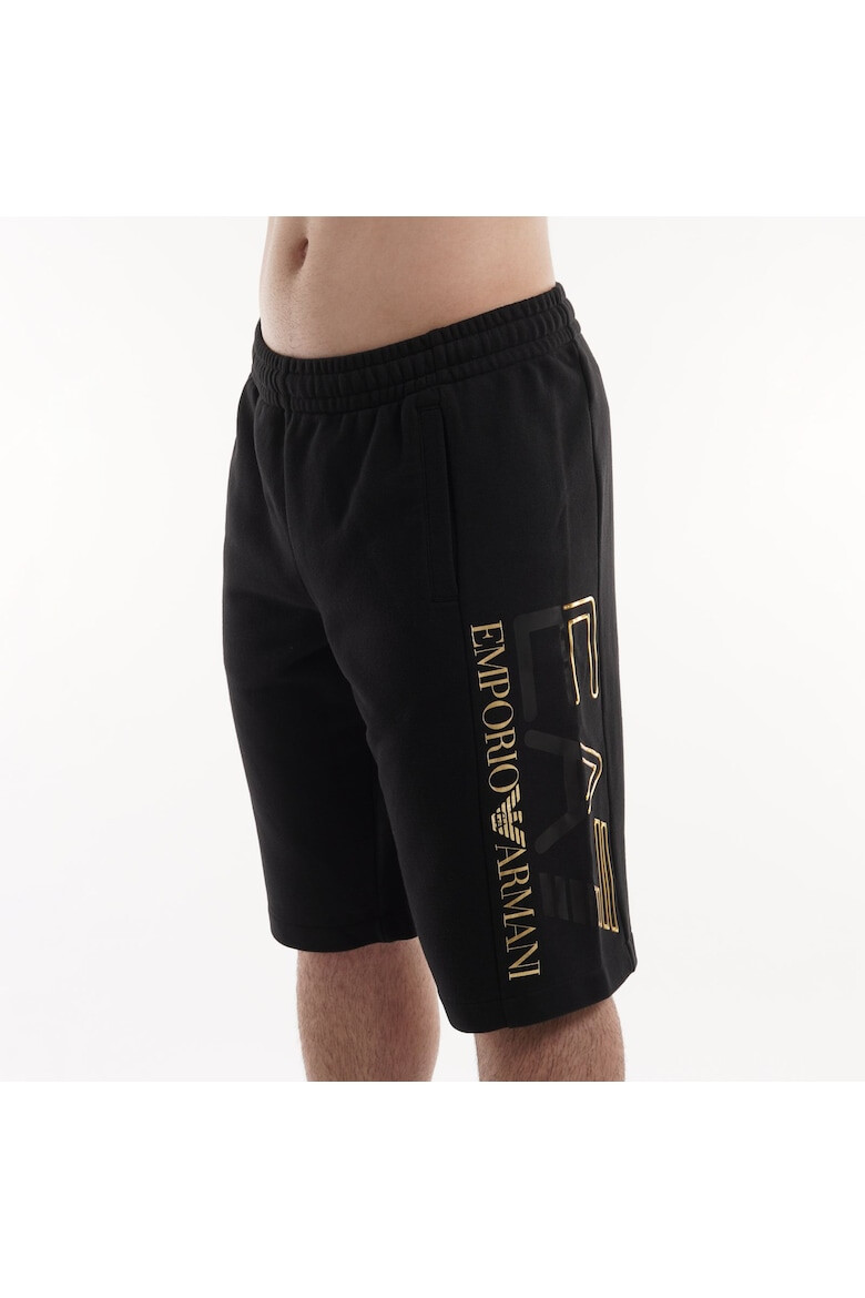 Emporio Armani EA7 Short Train Logo Series M Oversize Logo Bermuda Coft 3RPS57PJLSZ00208 - Pled.ro