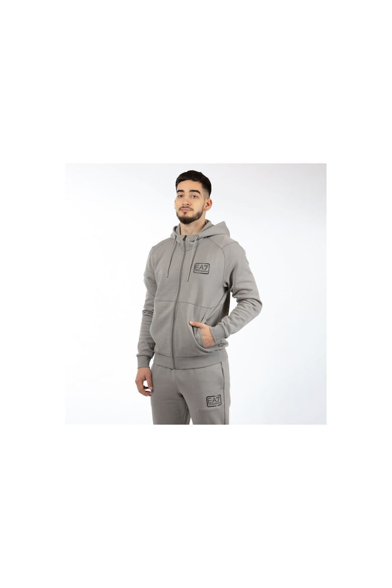 Emporio Armani EA7 Trening Train Core ID M Label T-Suit TT Hooded FZ CH BR 6RPV68PJ07Z01920 - Pled.ro