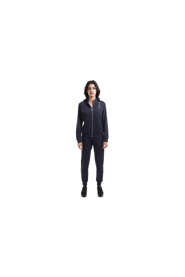 Emporio Armani EA7 Trening Train Tracksuits W Tt Fz Ch Multilogo 3DTV53TJTHZ00555 Femei Bleumarin - Pled.ro