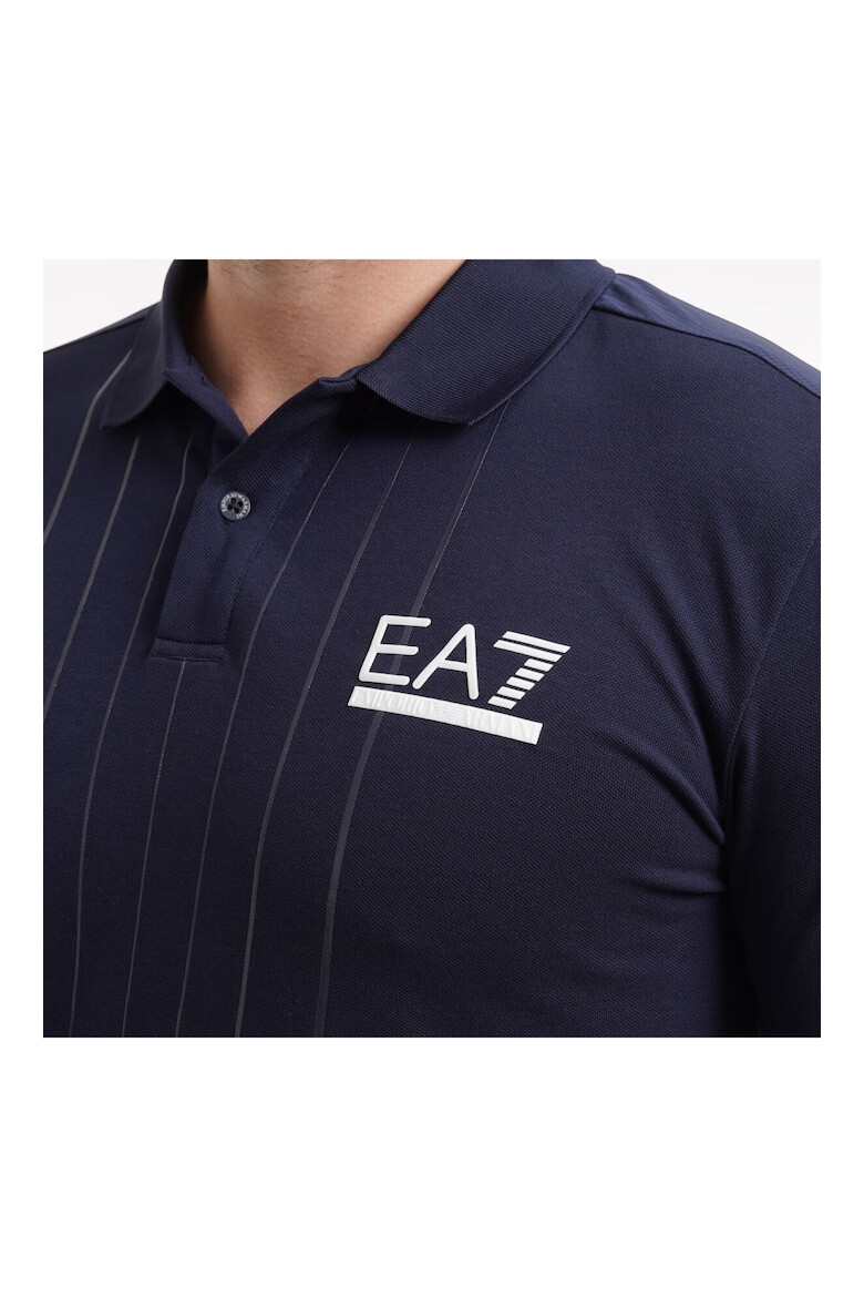 Emporio Armani EA7 Tricou polo Golf Club M Polo PQ ST Stripes 3DPF26PJ04Z01554 - Pled.ro