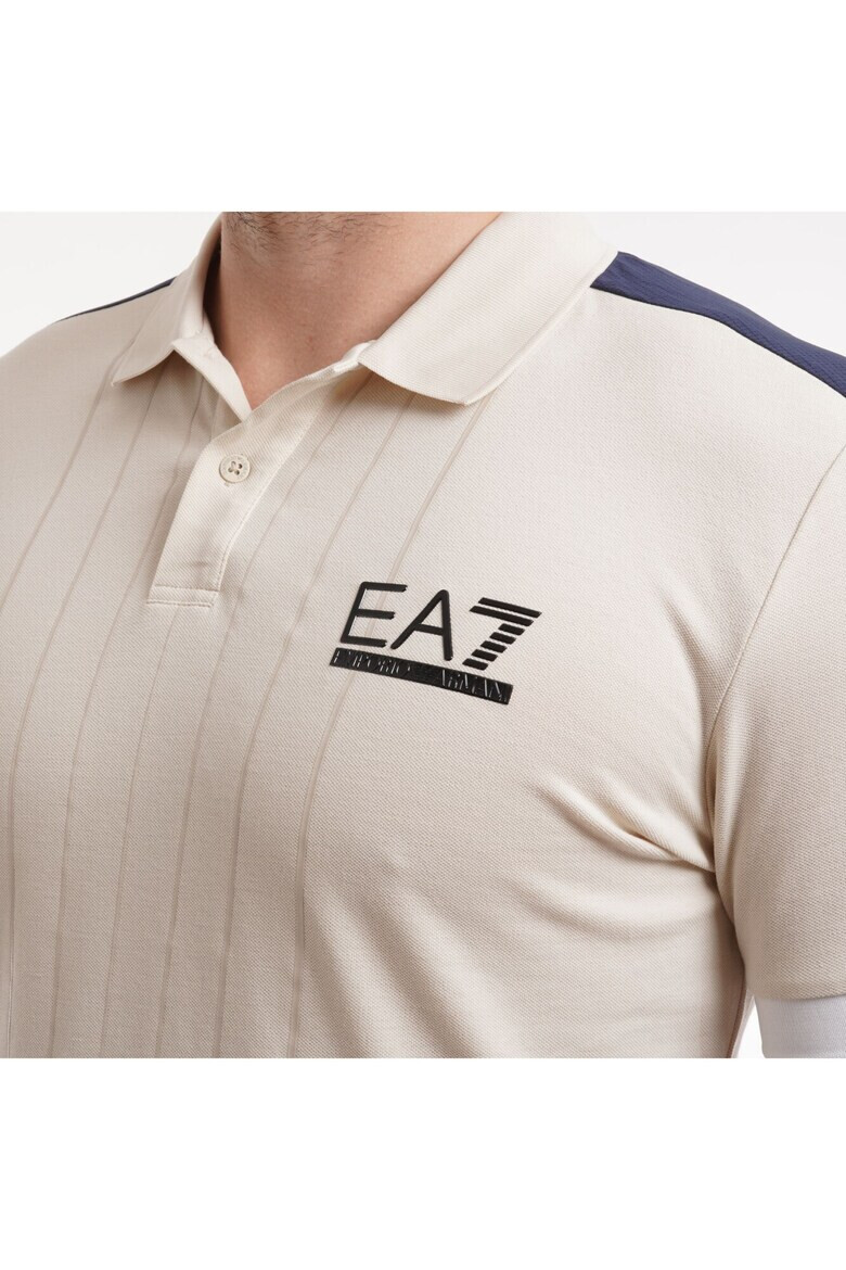 Emporio Armani EA7 Tricou polo Golf Club M Polo PQ ST Stripes 3DPF26PJ04Z01946 - Pled.ro