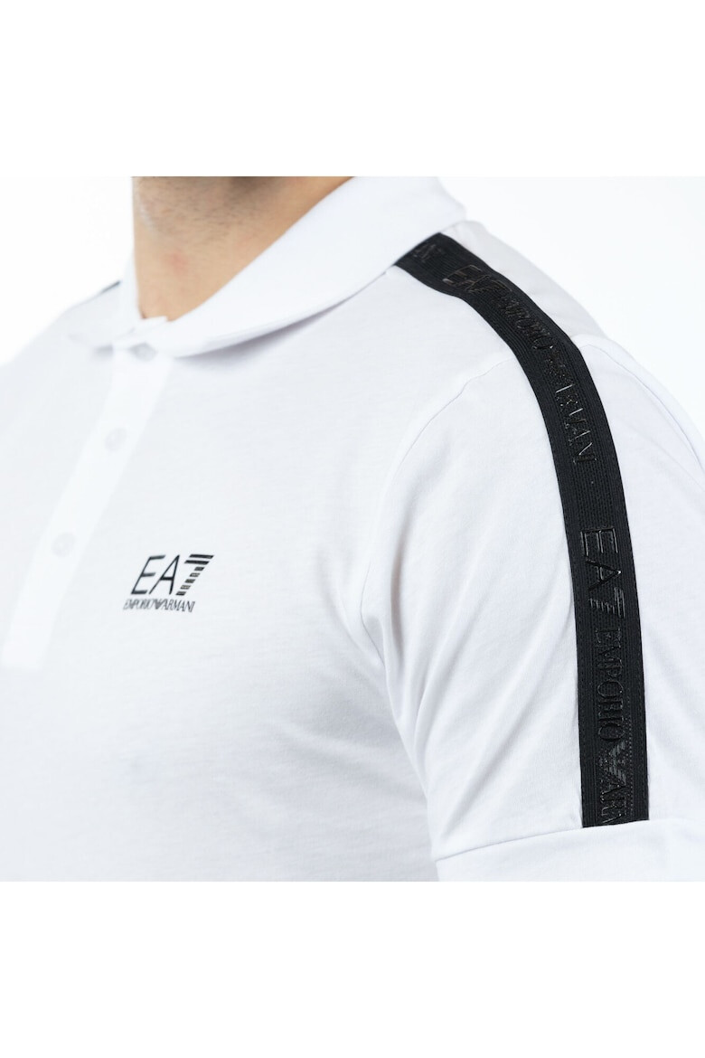 Emporio Armani EA7 Tricou polo Train Logo Series M Tape Polo CO 3DPF23PJ02Z01100 - Pled.ro