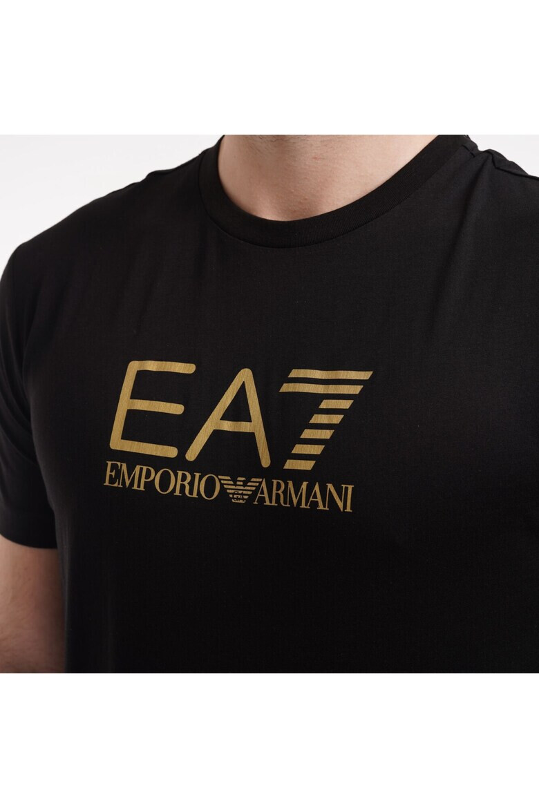 Emporio Armani EA7 Tricou Train Gold Label M Tee SS Pima JS Big Logo 3DPT08PJM9Z01200 - Pled.ro