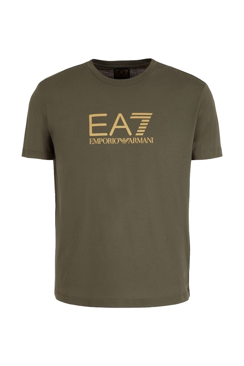 Emporio Armani EA7 Tricou Train Gold Label M Tee SS Pima JS Big Logo 3DPT08PJM9Z01846 - Pled.ro