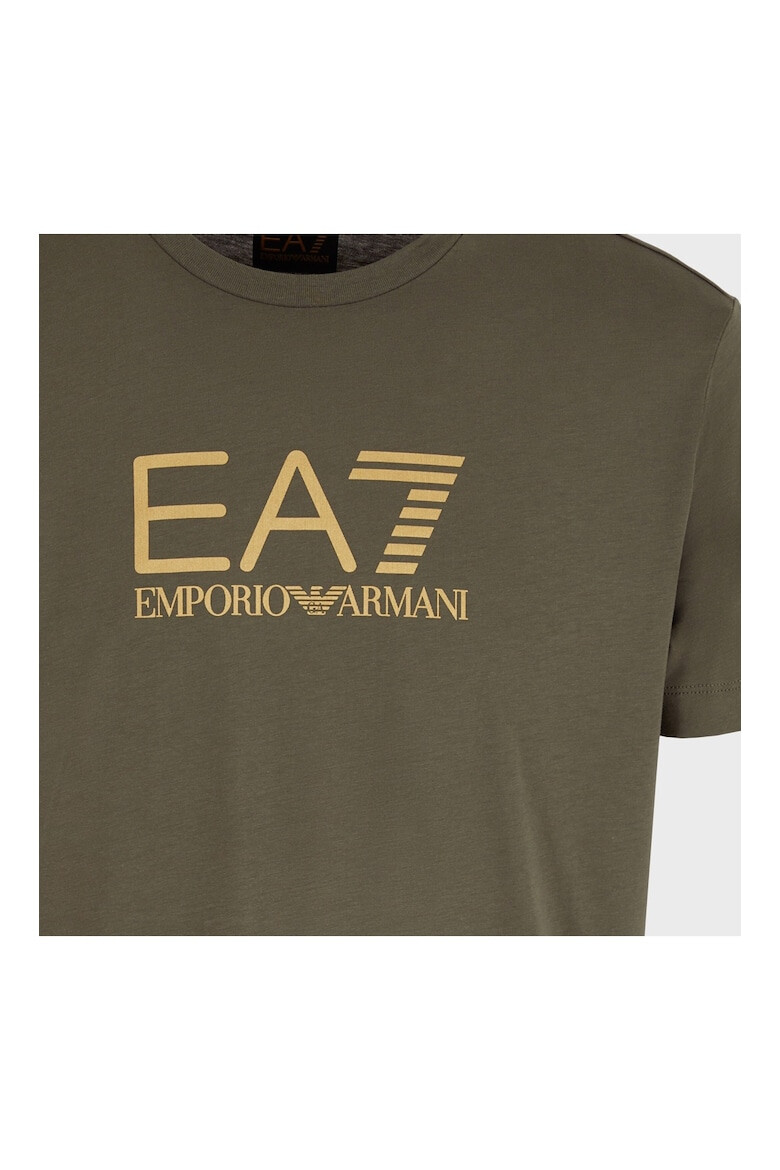 Emporio Armani EA7 Tricou Train Gold Label M Tee SS Pima JS Big Logo 3DPT08PJM9Z01846 - Pled.ro