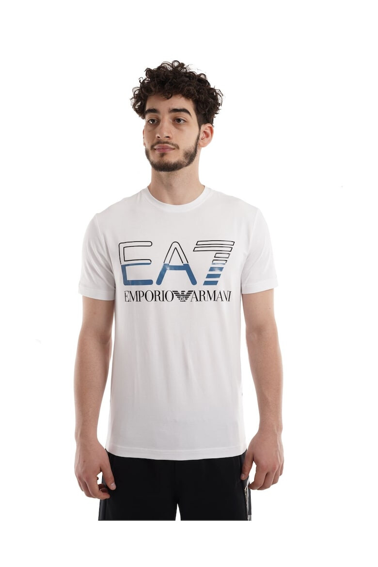 Emporio Armani EA7 Tricou Train Logo Series M Oversize Logo Tee ST 3RPT07PJLBZ01100 - Pled.ro