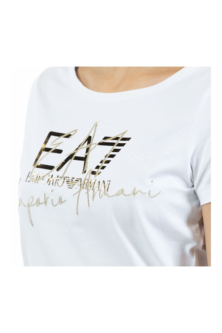 Emporio Armani EA7 Tricou Train Logo Series W Handwritten Tee Crossover 3DTT26TJFKZ00101 - Pled.ro