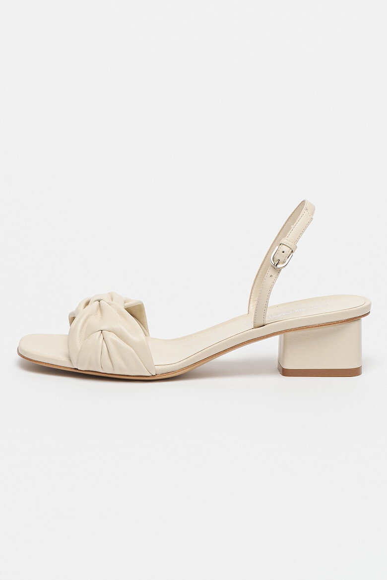 Emporio Armani Sandale de piele cu model slingback - Pled.ro