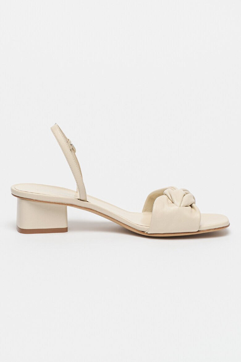 Emporio Armani Sandale de piele cu model slingback - Pled.ro