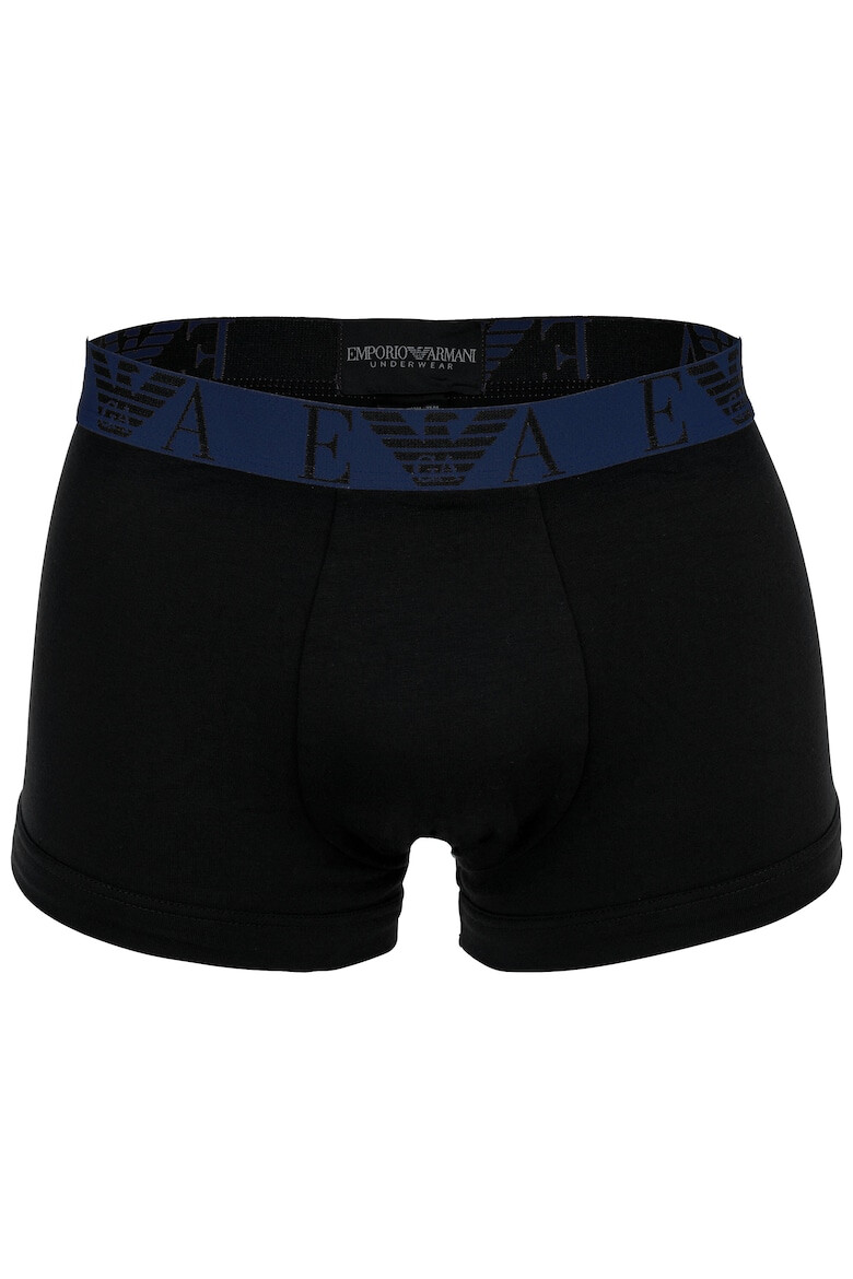 Emporio Armani Set de boxeri cu banda logo in talie - 3 perechi - Pled.ro