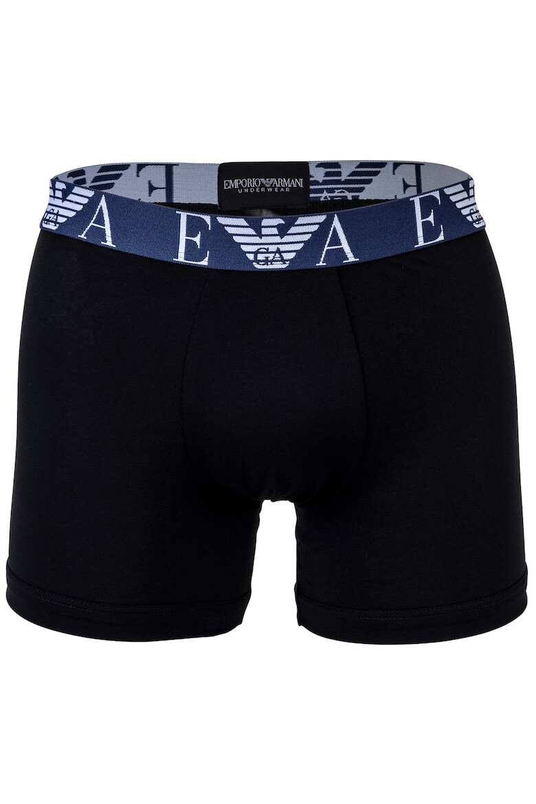 Emporio Armani Set de boxeri cu banda logo in talie - 3 perechi - Pled.ro