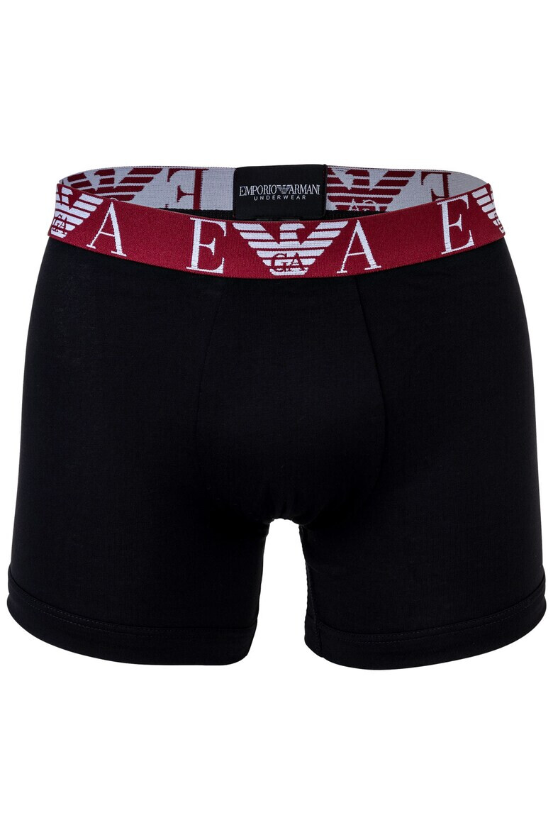 Emporio Armani Set de boxeri cu banda logo in talie - 3 perechi - Pled.ro