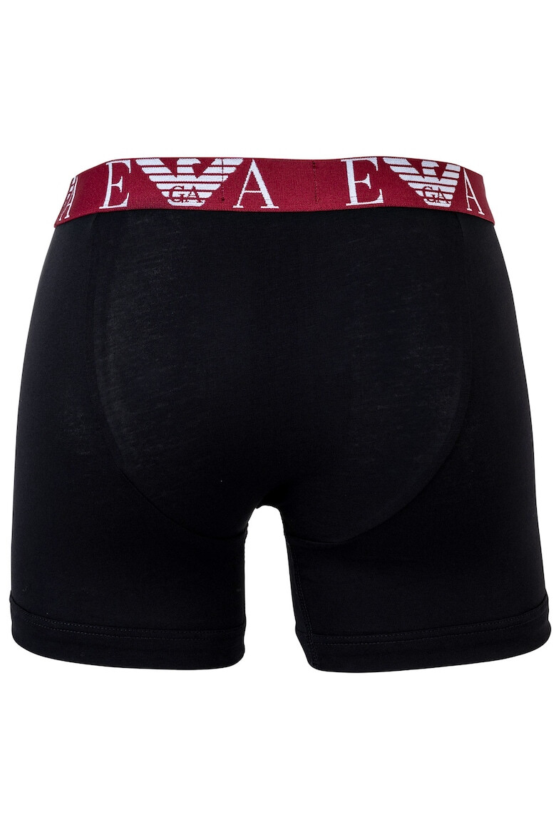 Emporio Armani Set de boxeri cu banda logo in talie - 3 perechi - Pled.ro