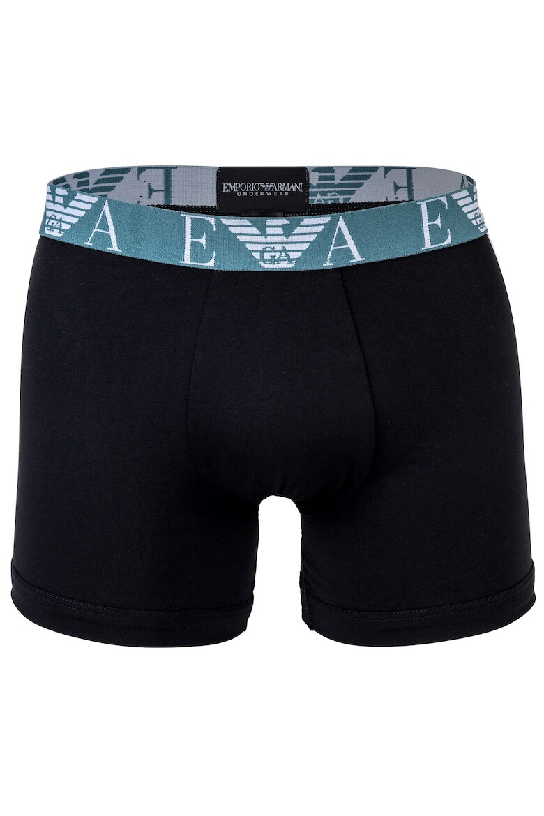 Emporio Armani Set de boxeri cu banda logo in talie - 3 perechi - Pled.ro