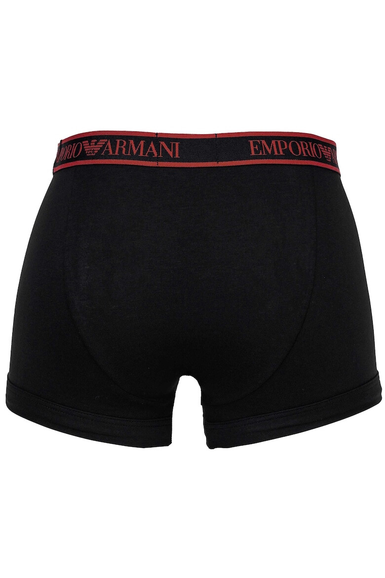 Emporio Armani Set de boxeri cu banda logo in talie - 3 perechi - Pled.ro