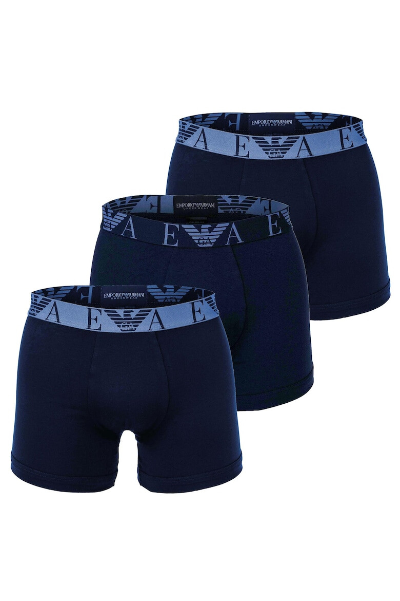 Emporio Armani Set de boxeri cu logo - 3 perechi - Pled.ro