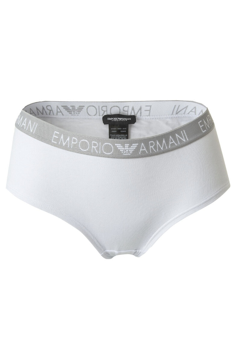 Emporio Armani Set de chiloti brazilieni cu banda logo in talie- 2 perechi - Pled.ro