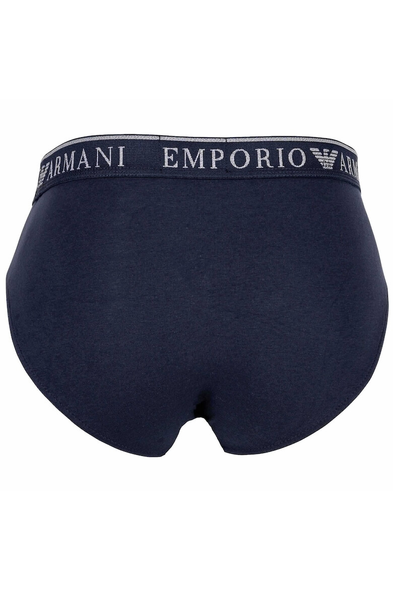 Emporio Armani Set de chiloti cu banda logo in talie - 2 perechi - Pled.ro