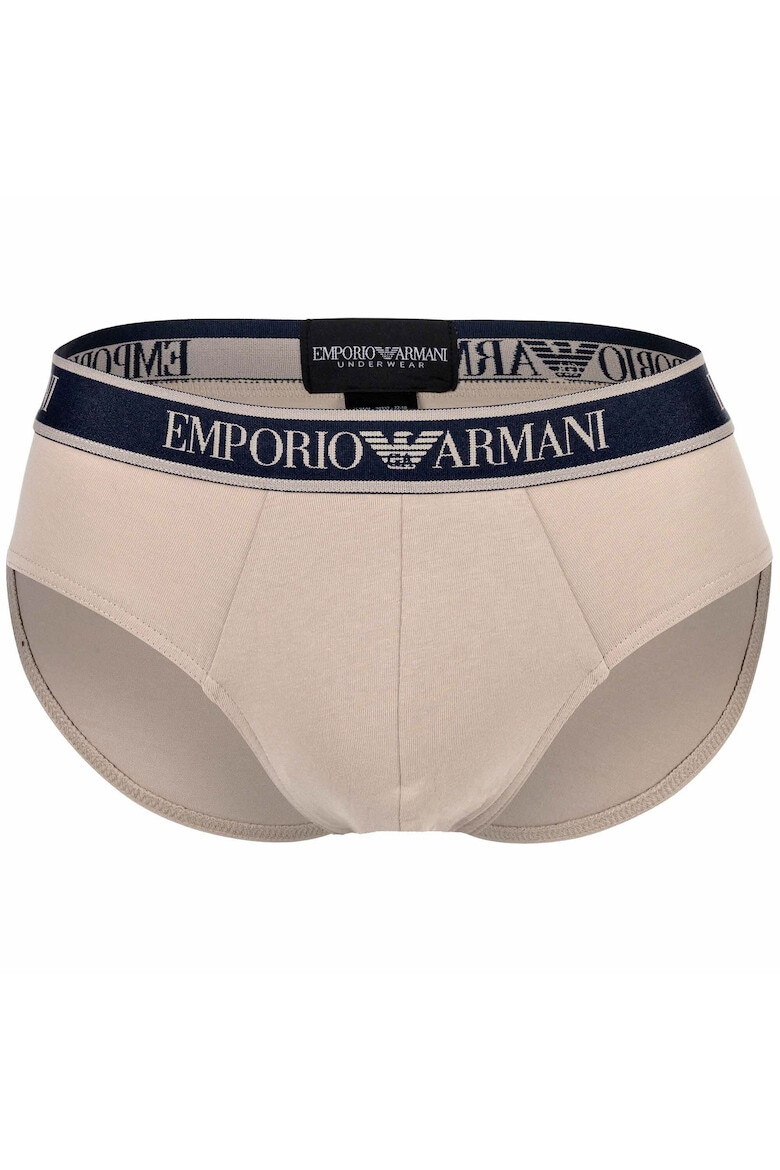 Emporio Armani Set de chiloti cu banda logo in talie - 3 perechi - Pled.ro