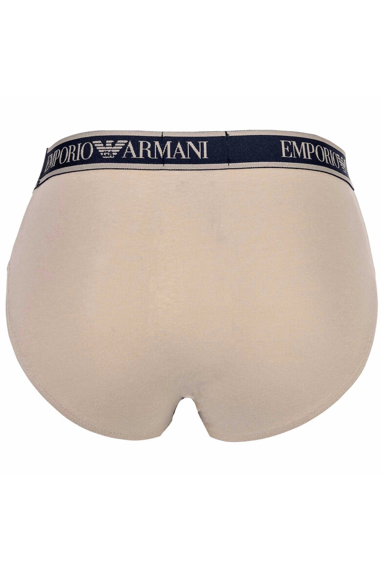 Emporio Armani Set de chiloti cu banda logo in talie - 3 perechi - Pled.ro