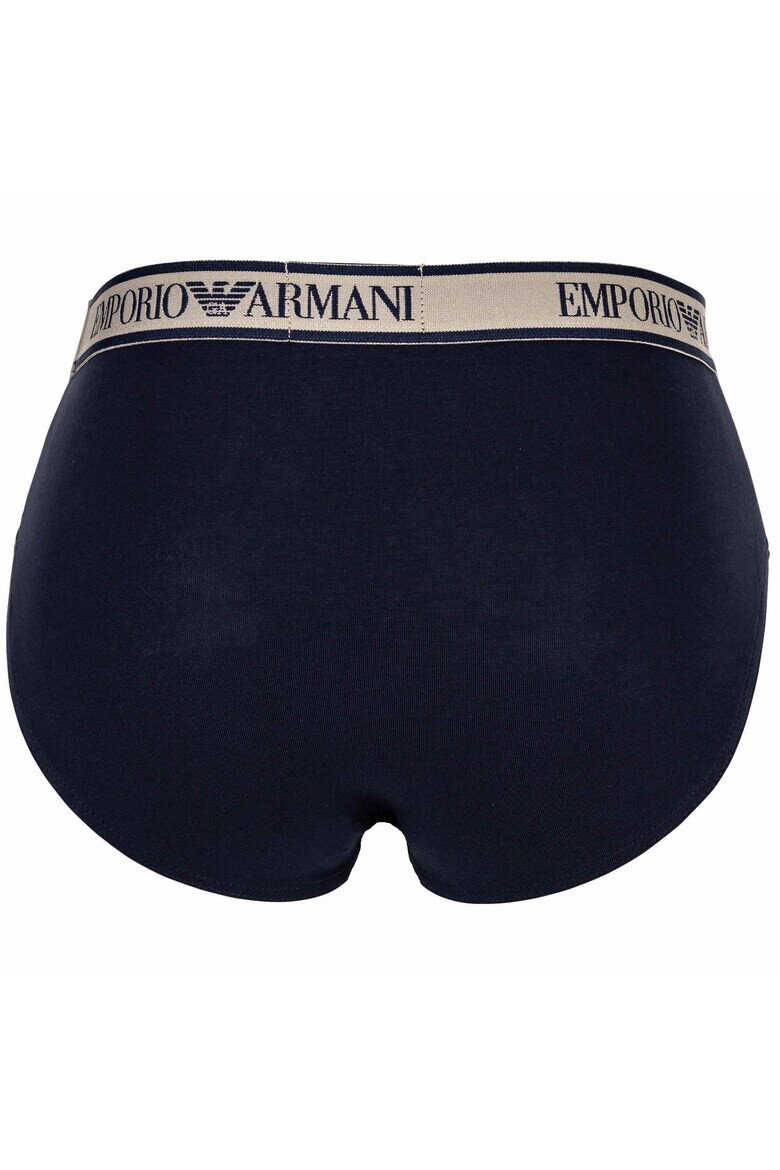 Emporio Armani Set de chiloti cu banda logo in talie - 3 perechi - Pled.ro