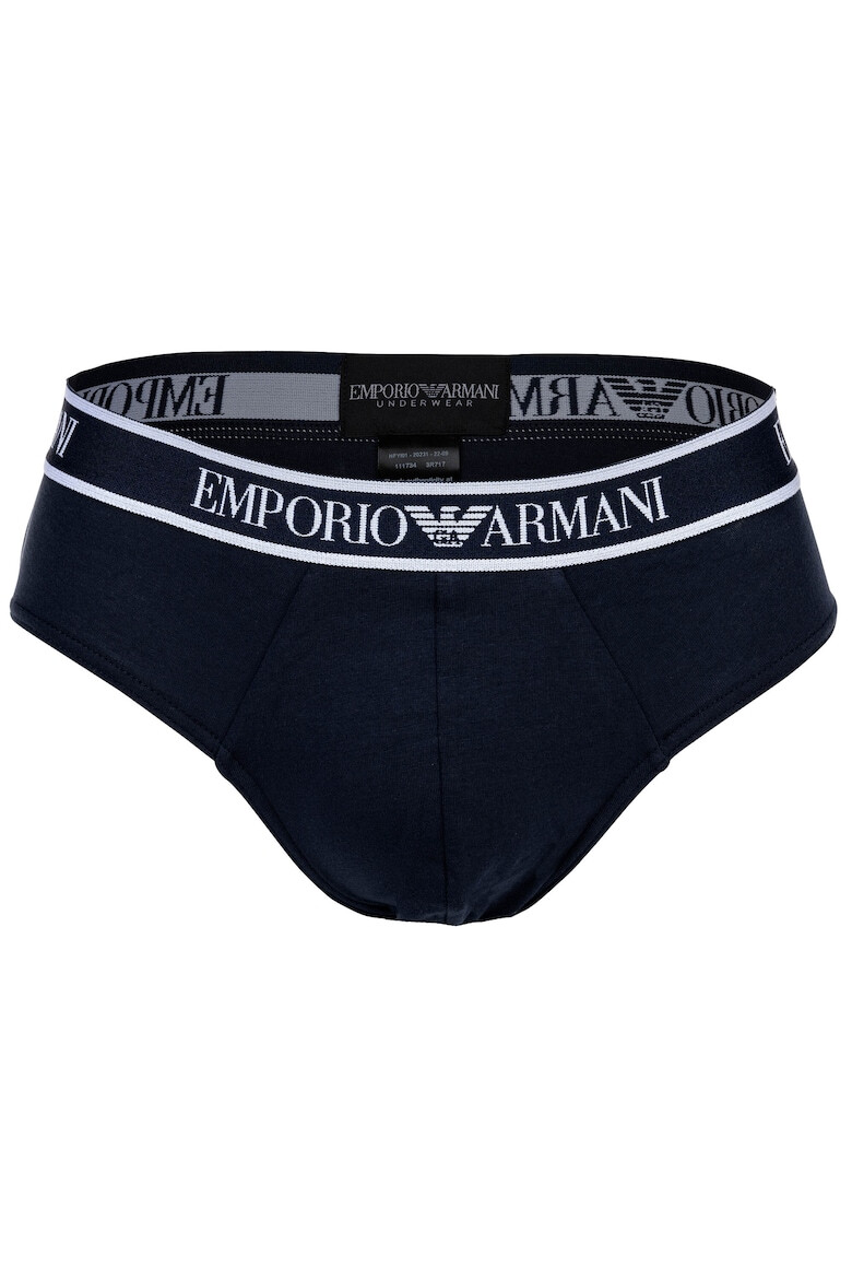 Emporio Armani Set de chiloti cu logo 14157 - 3 perechi - Pled.ro