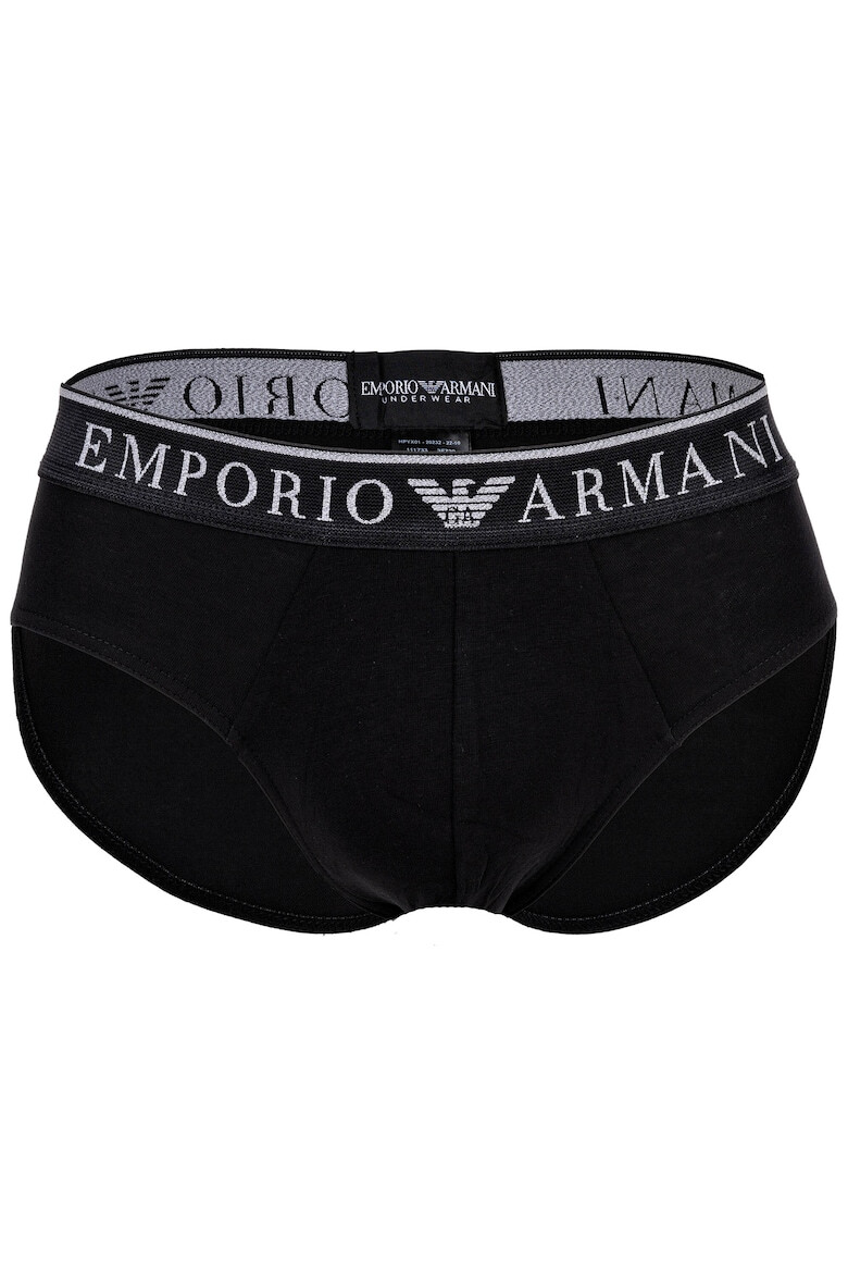 Emporio Armani Set de chiloti cu logo - 2 perechi - Pled.ro