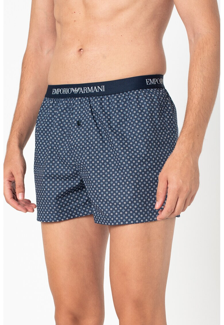 Emporio Armani Underwear Boxeri cu banda logo in talie 110991-1A576 - Pled.ro