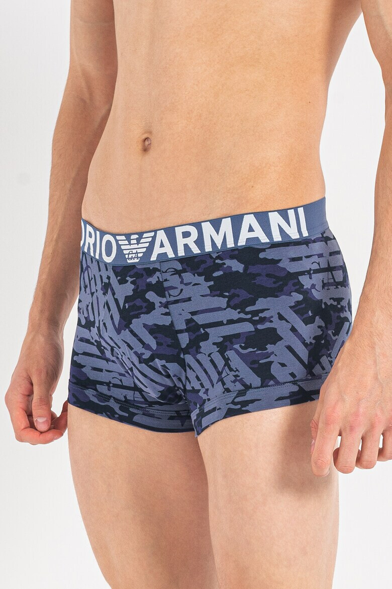 Emporio Armani Underwear Boxeri cu banda logo in talie - Pled.ro