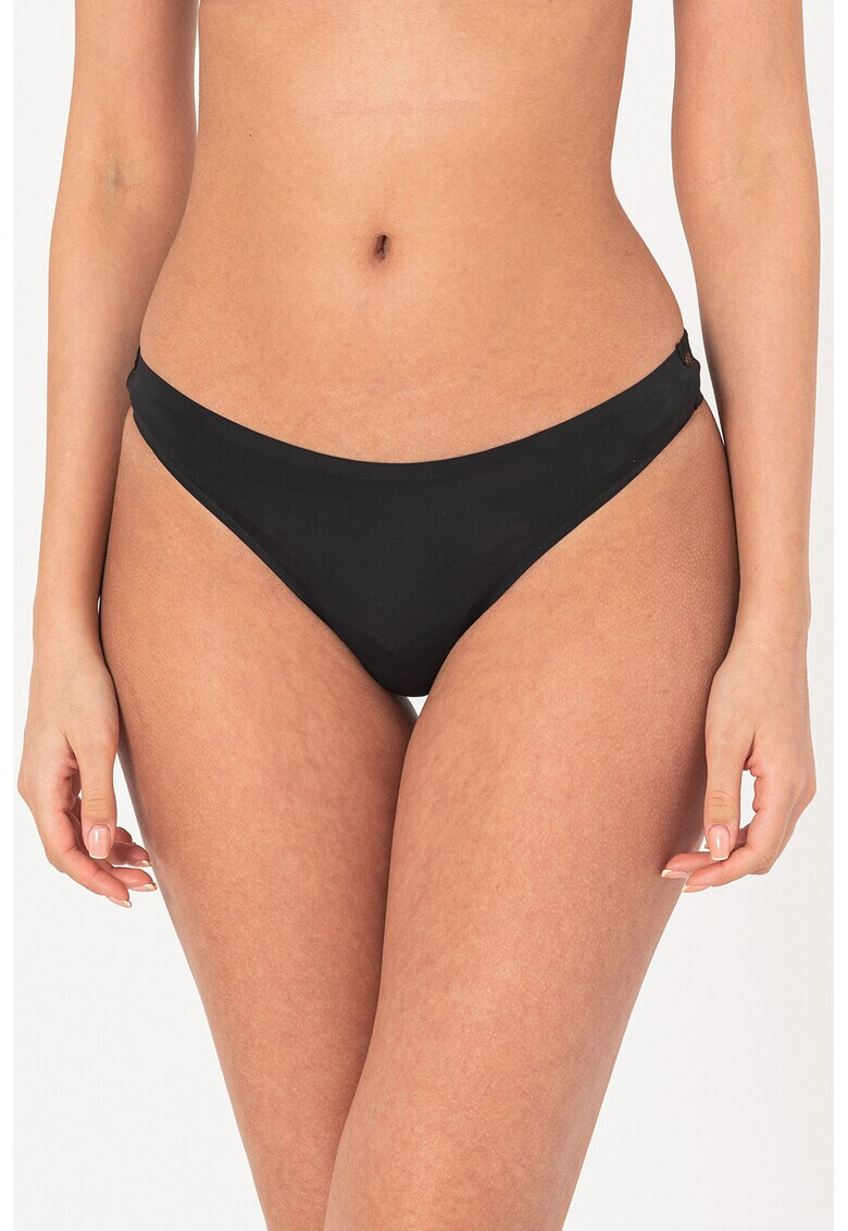 Emporio Armani Underwear Chiloti brazilieni cu segment de dantela - Pled.ro