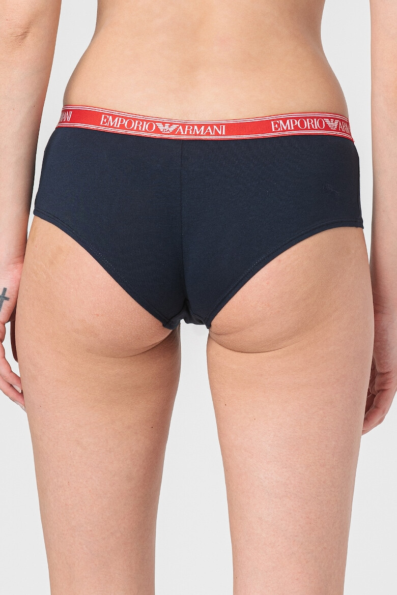 Emporio Armani Underwear Chiloti hpster cu banda logo - Pled.ro