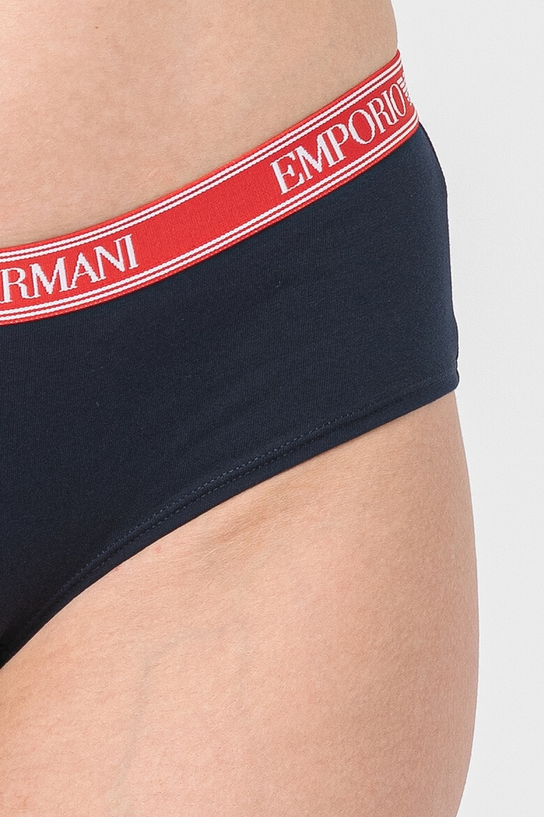 Emporio Armani Underwear Chiloti hpster cu banda logo - Pled.ro