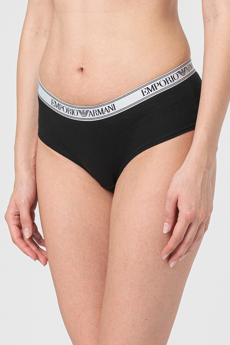 Emporio Armani Underwear Chiloti hpster cu banda logo - Pled.ro