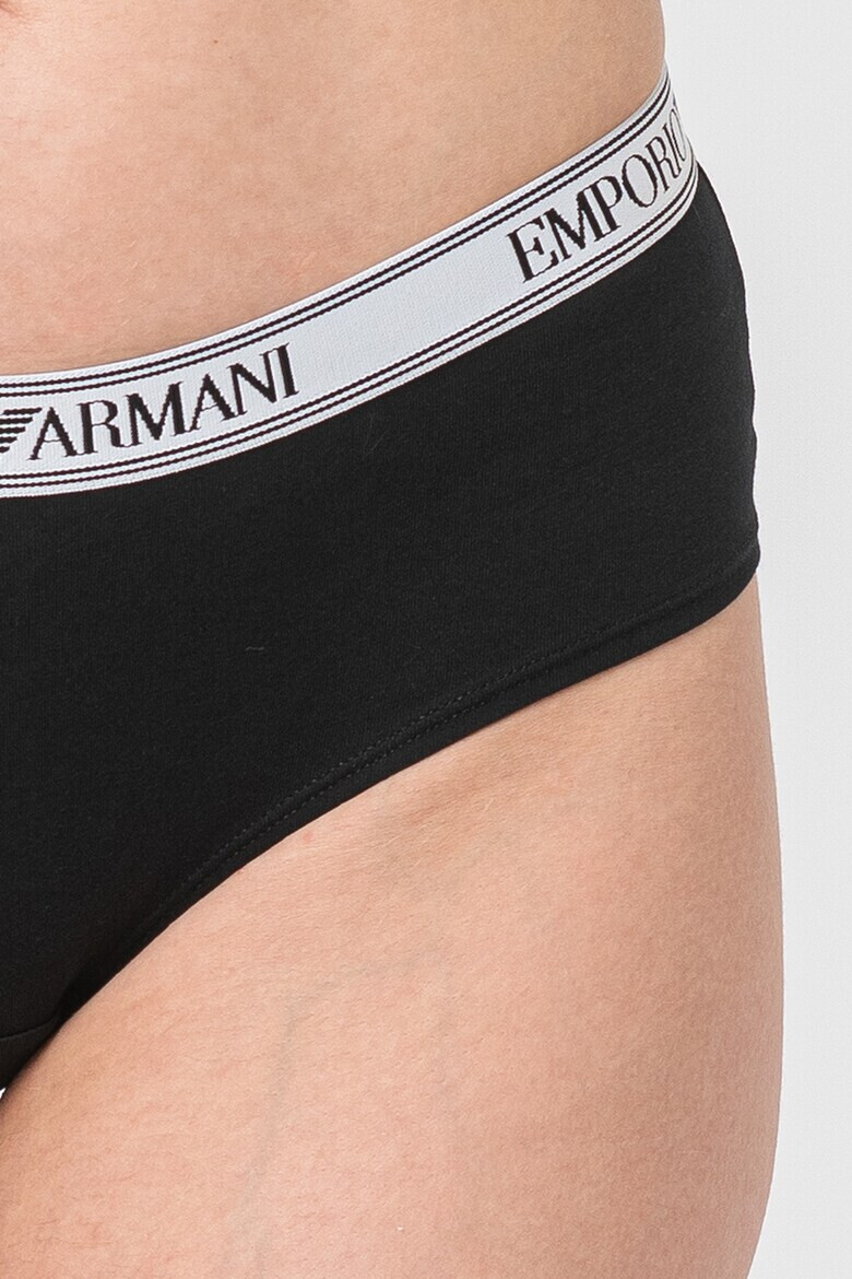 Emporio Armani Underwear Chiloti hpster cu banda logo - Pled.ro