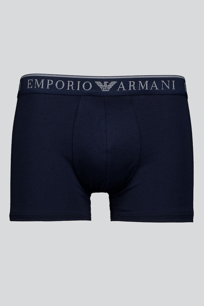 Emporio Armani Underwear Set de boxeri cu banda logo in talie - 2 perechi - Pled.ro