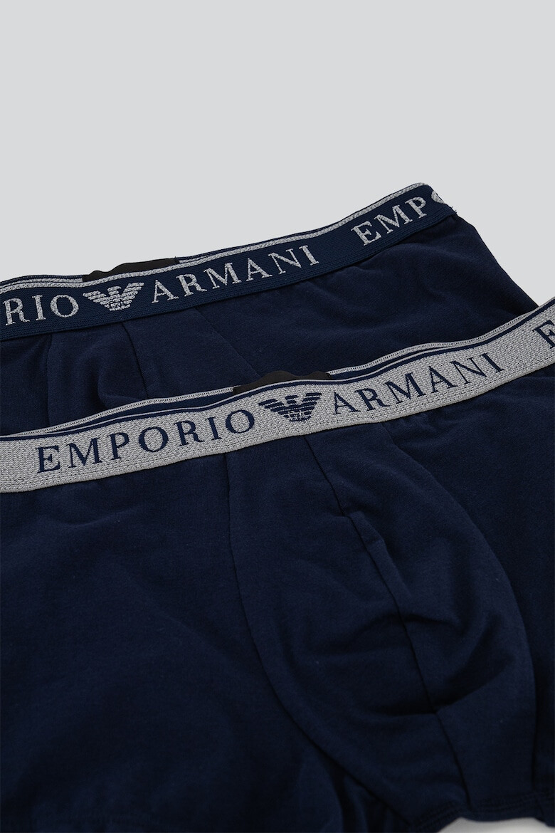 Emporio Armani Underwear Set de boxeri cu banda logo in talie - 2 perechi - Pled.ro