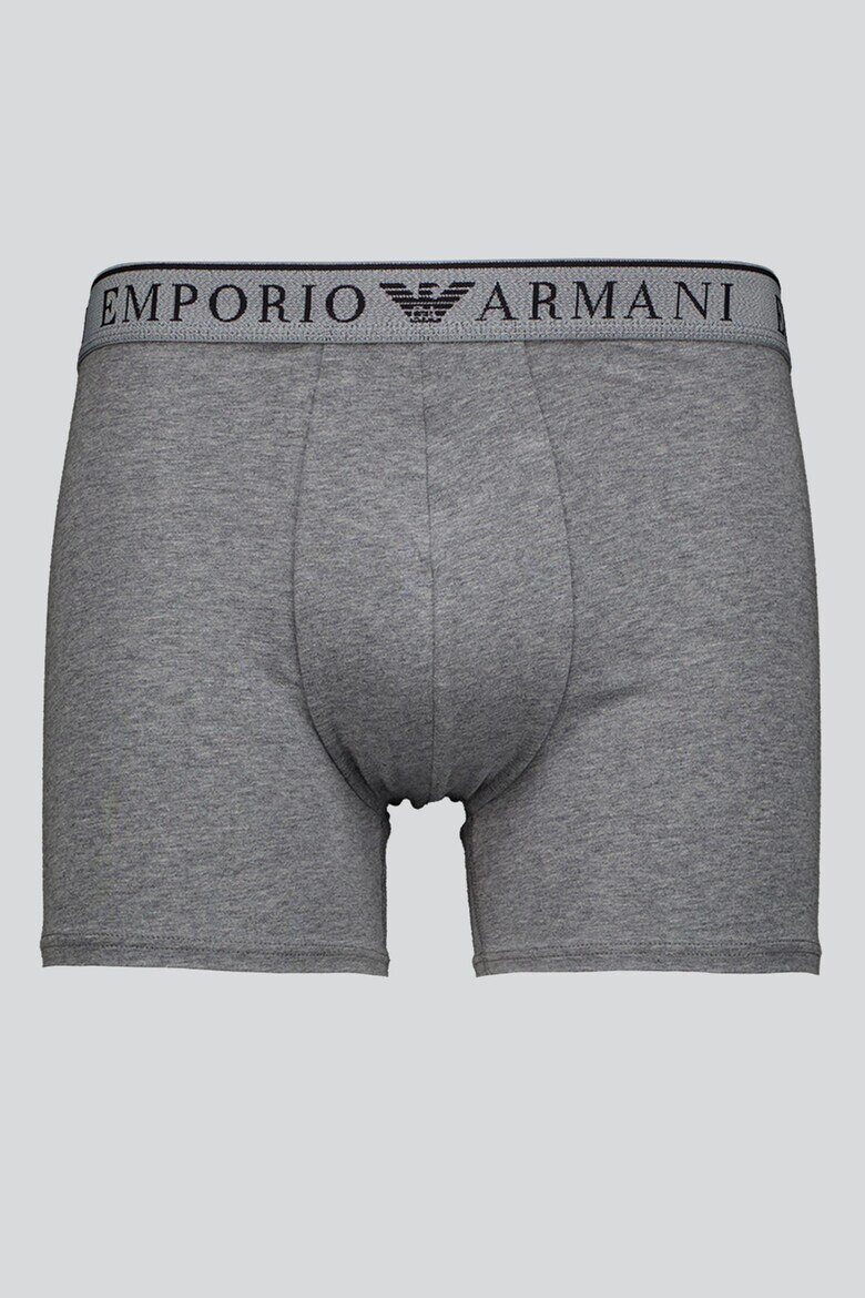 Emporio Armani Underwear Set de boxeri cu banda logo in talie - 2 perechi - Pled.ro