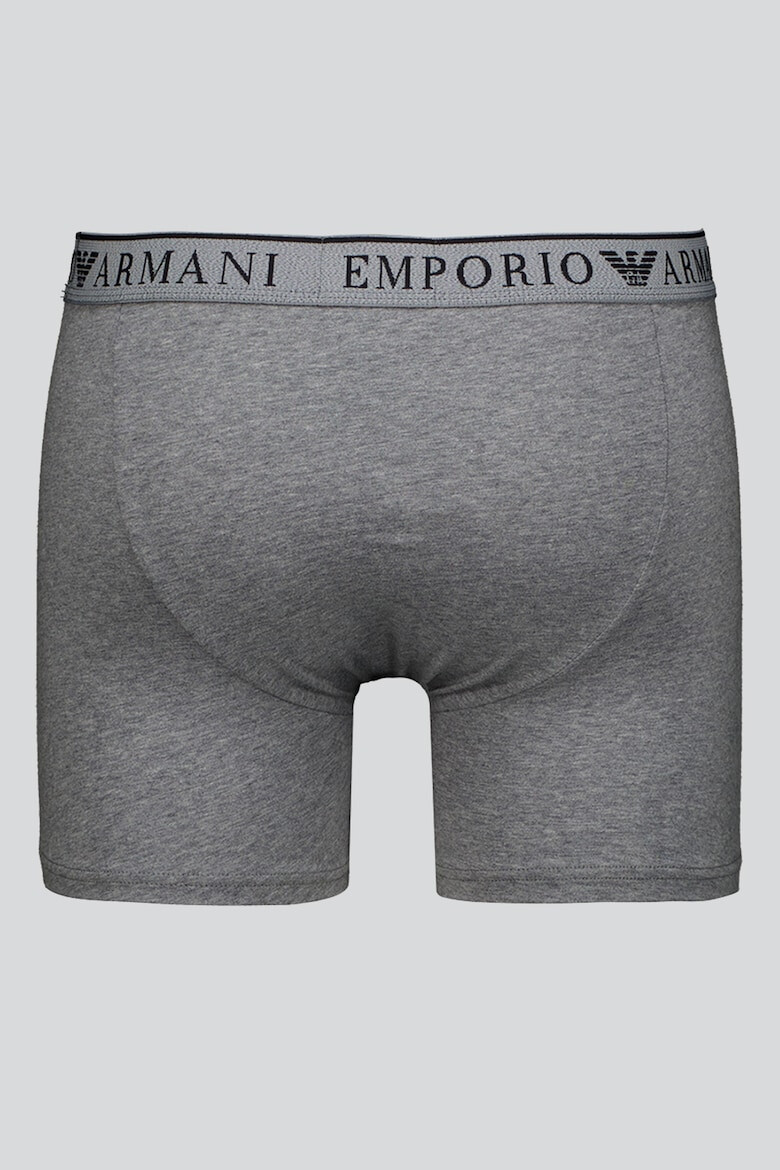 Emporio Armani Underwear Set de boxeri cu banda logo in talie - 2 perechi - Pled.ro