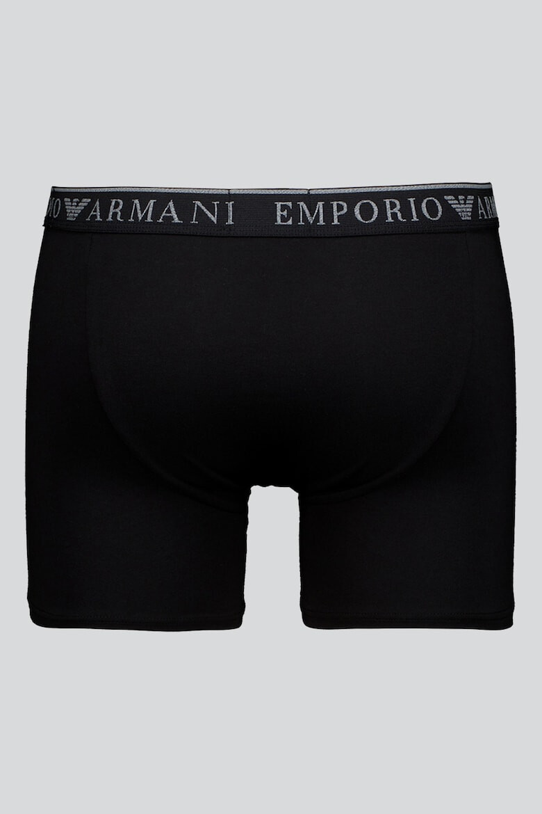 Emporio Armani Underwear Set de boxeri cu banda logo in talie - 2 perechi - Pled.ro