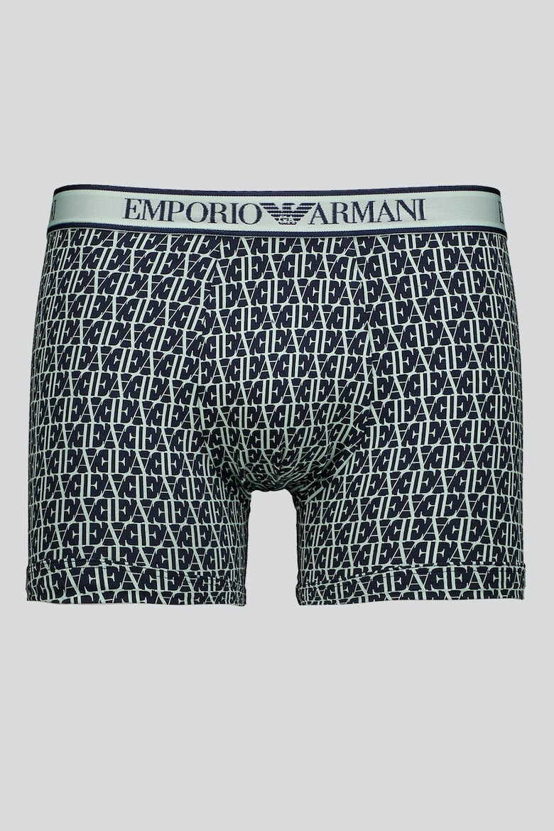 Emporio Armani Underwear Set de boxeri cu banda logo in talie - 3 perechi - Pled.ro