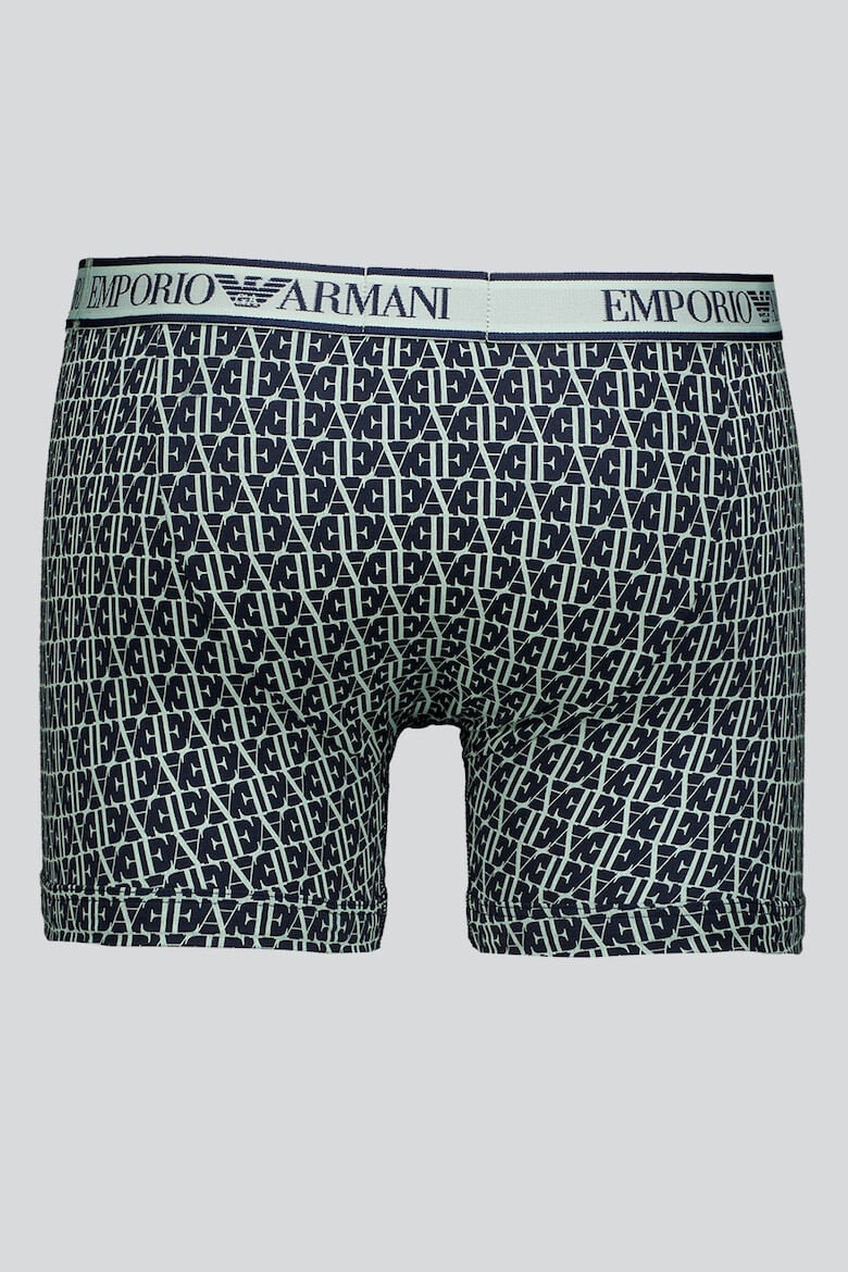 Emporio Armani Underwear Set de boxeri cu banda logo in talie - 3 perechi - Pled.ro