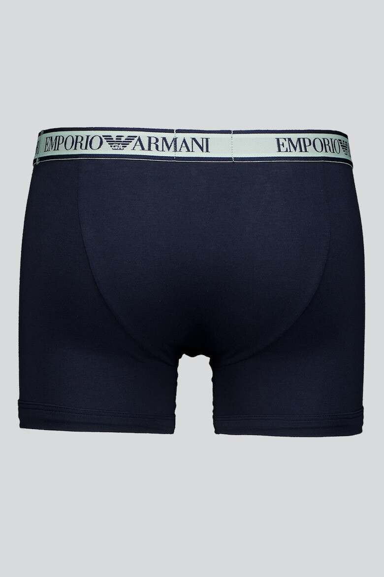 Emporio Armani Underwear Set de boxeri cu banda logo in talie - 3 perechi - Pled.ro