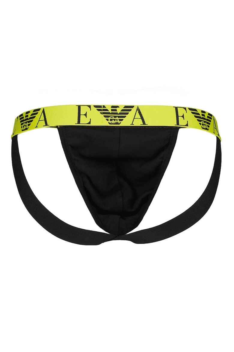 Emporio Armani Underwear Set de chiloti cu banda logo in talie -2 perechi - Pled.ro