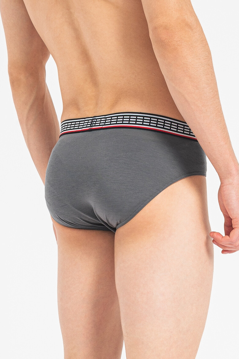 Emporio Armani Underwear Set de chiloti cu banda logo in talie - 3 perechi - Pled.ro