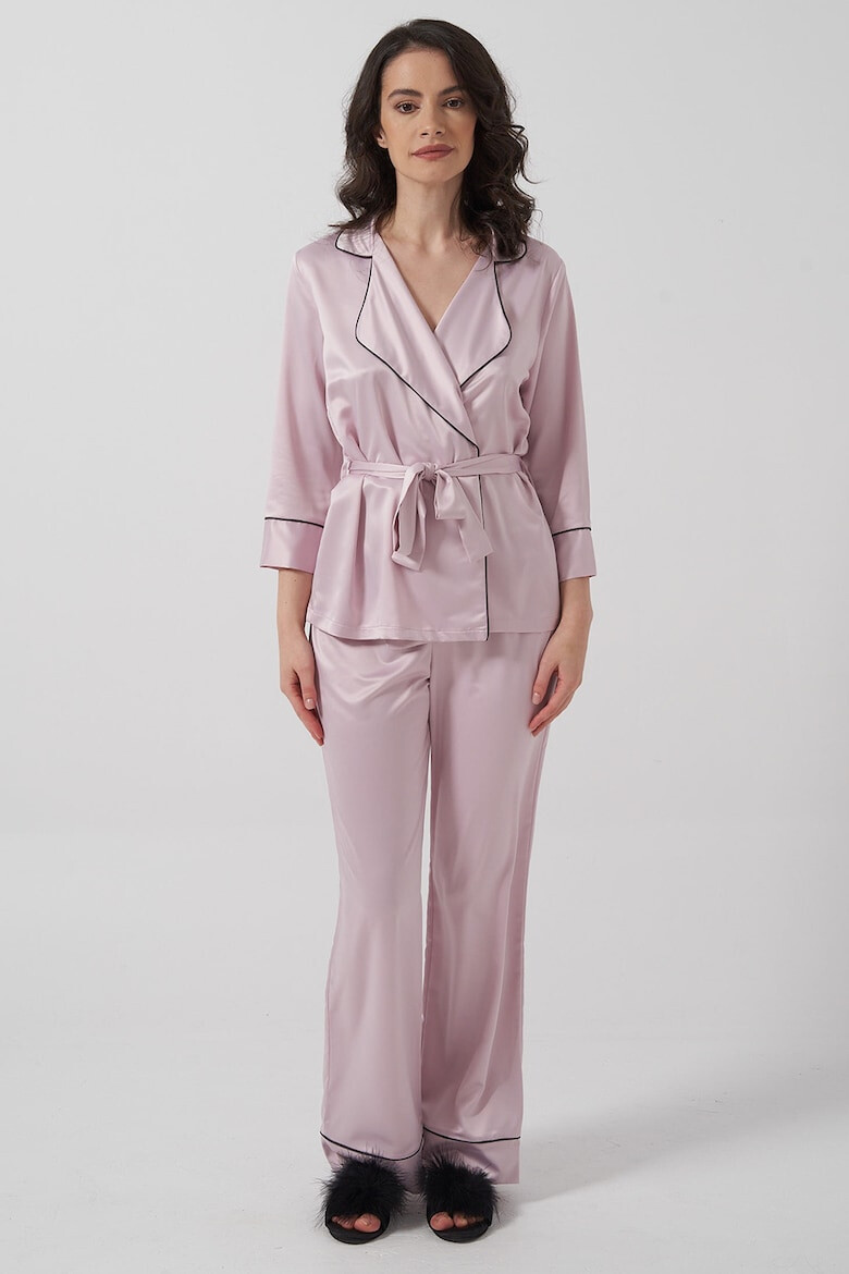 En Privé Pijama din satin Iris - Pled.ro