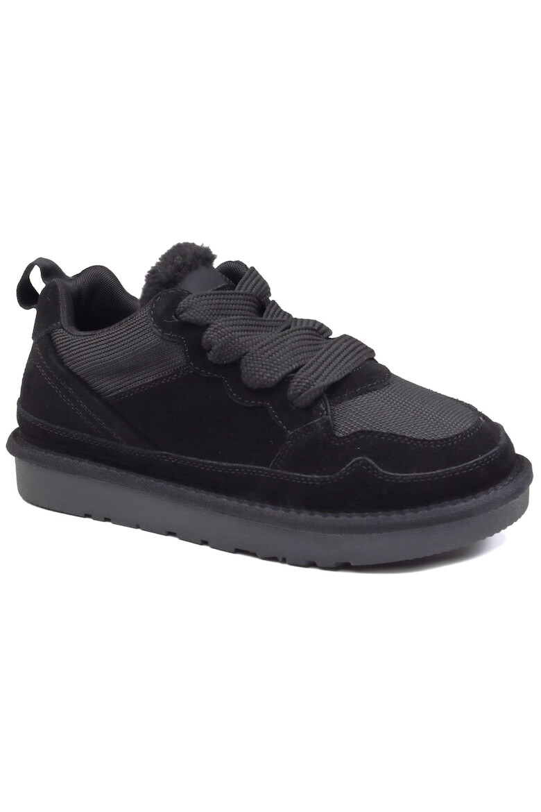 Energy Pantofi dama sport piele intoarsa si material textil I1204 - Pled.ro