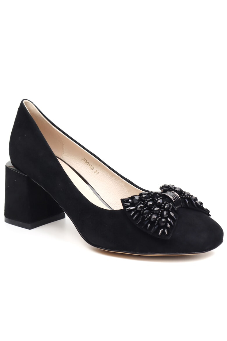 Epica Pantofi dama JIJI30123 01 I negru velur - Pled.ro