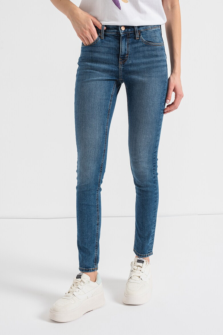 Esprit Blugi skinny cu talie medie - Pled.ro