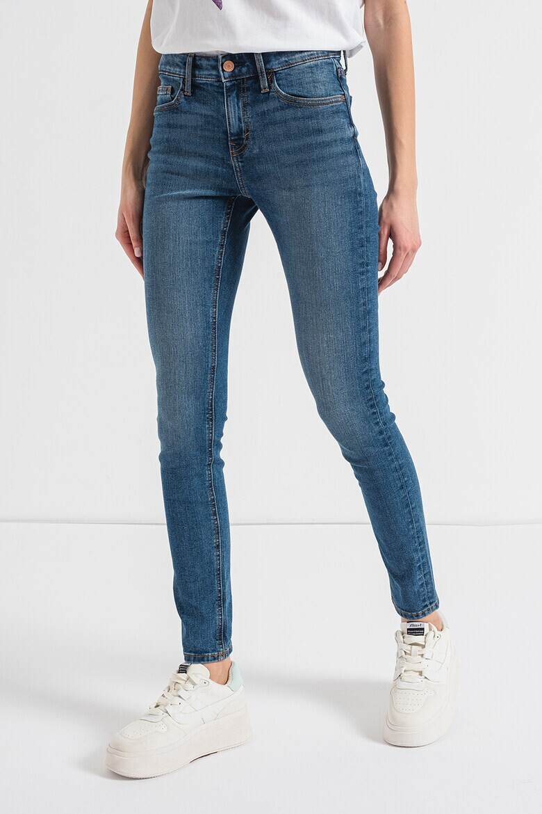 Esprit Blugi skinny cu talie medie - Pled.ro