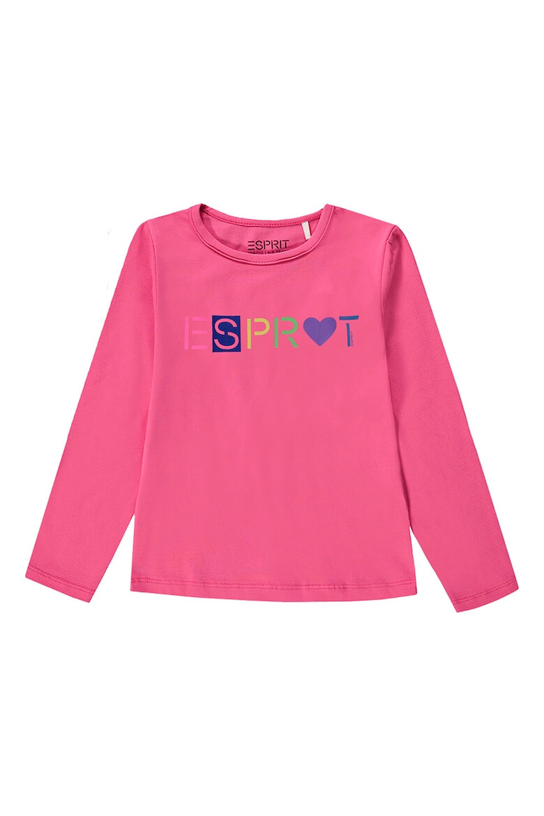 Esprit Bluza cu imprimeu logo - Pled.ro